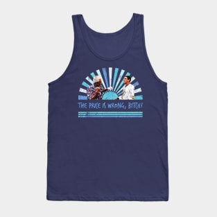 Funny Bob Barker The price is wrong, bitch Tank Top